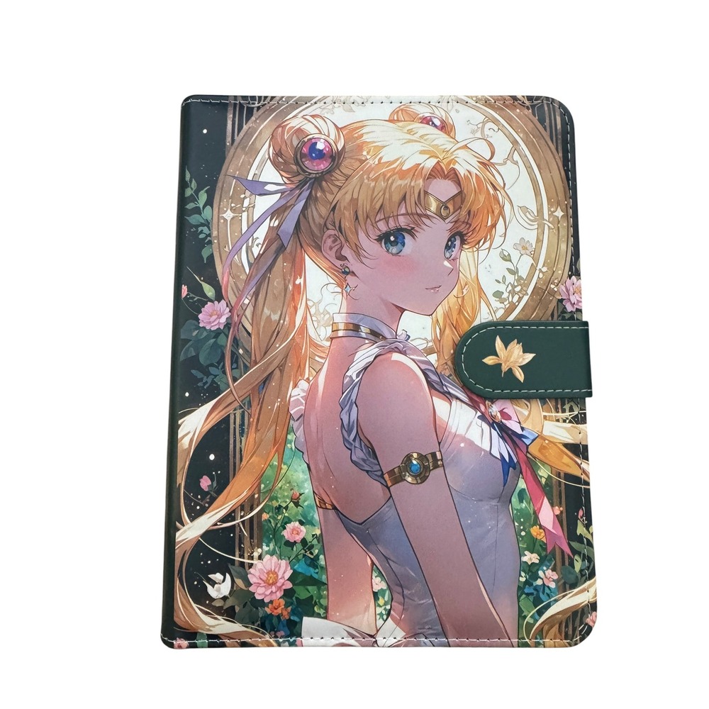 Sailor Moon Inspired A5 6-Ring Binder Journal Planner Ethereal Anime Art NEW